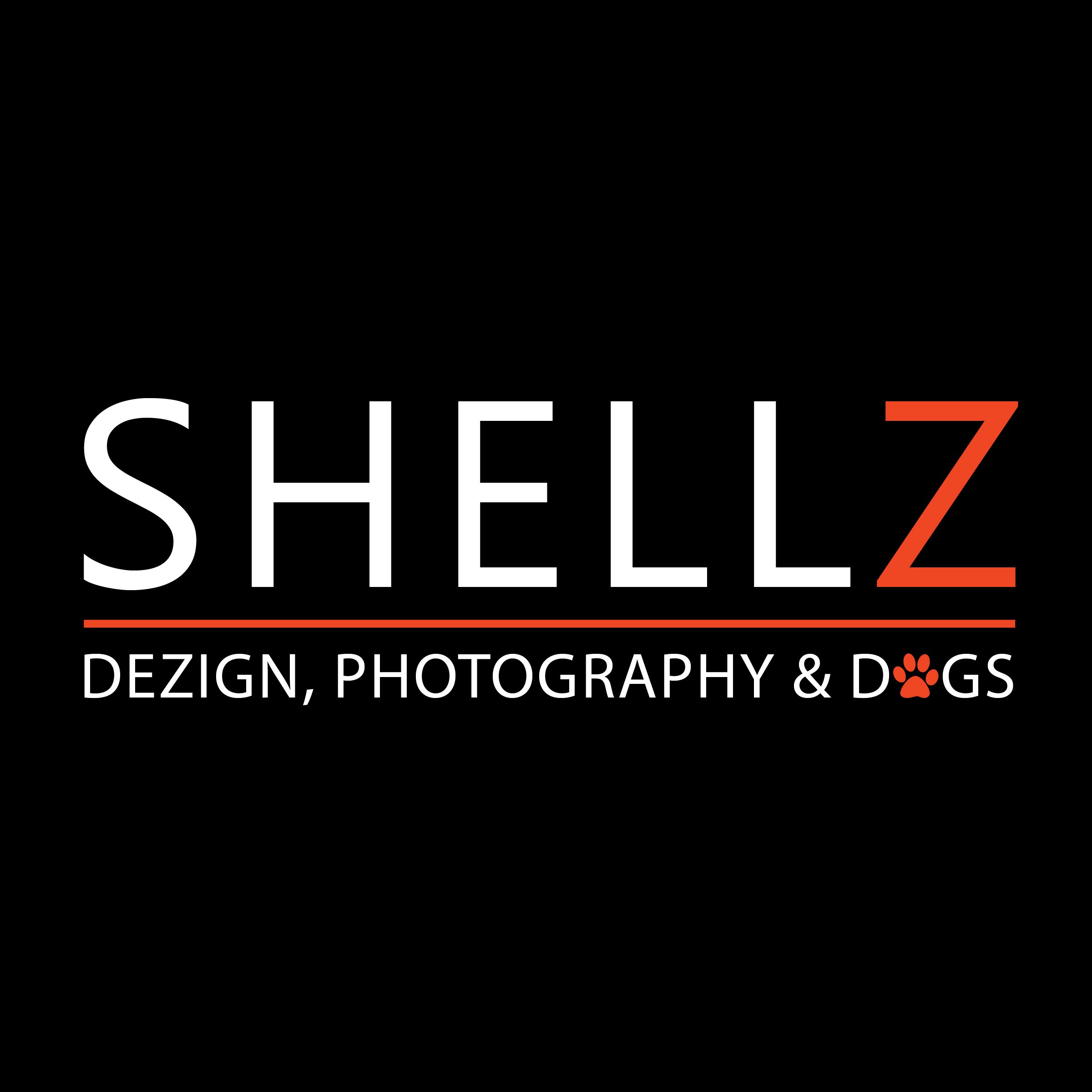 Shellz Dezign, Photography & Dogs Logo